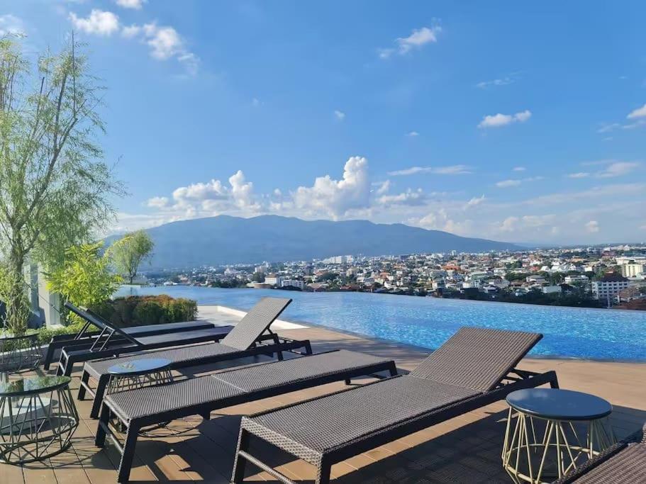 Astra Sky River无边泳池奢华温馨97㎡大三卧山景套房 Chiang Mai Exterior photo